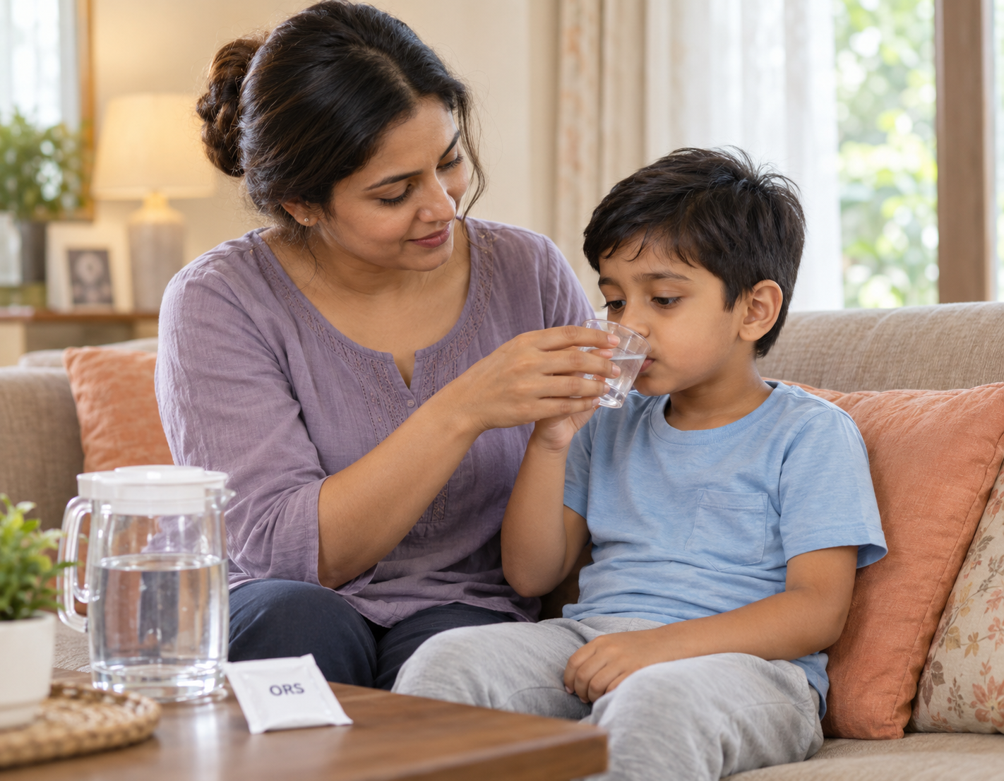 Child dehydration care